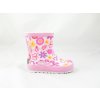 Detské Barefoot Gumáky Koel Flowers - Fuchsia