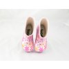 Detské Barefoot Gumáky Koel Flowers - Fuchsia