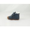 Detské Zimné Barefoot Topánky Bundgaard Petit Winter - Navy