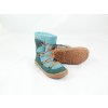 Detské Zimné Barefoot Topánky Froddo TEX Track Wool – Petroleum