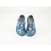 Detské Barefoot Papuče Crave Dino - Blue