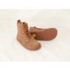 Zimné Barefoot Topánky Flexi Nens Serraje – Taupe