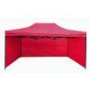 Nožnicový stan POLOPROFI 3x4,5 m ČERVENÝ