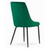 Zamatová stolička Lima zelená