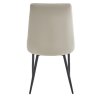 Zamatová stolička Lima béžová