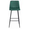3831 1 zamatova barova stolicka florence zelena
