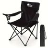 Outdoor Folding Chair, Portable Folding Armchair Chair For Beach Fishing