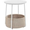 3956 stolik flax biely