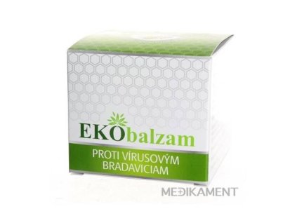 ekobalzam stop virusovym bradaviciam balzam 1x50 ml