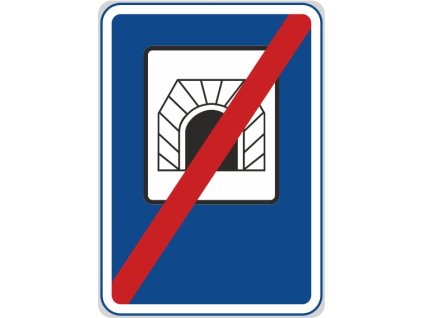 iz3b dopravni znacka konec tunelu