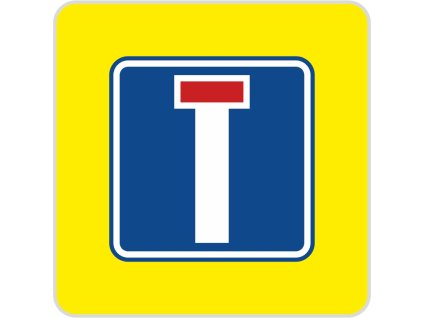 znacka-zvyraznena-slepa-pozemni-komunikace