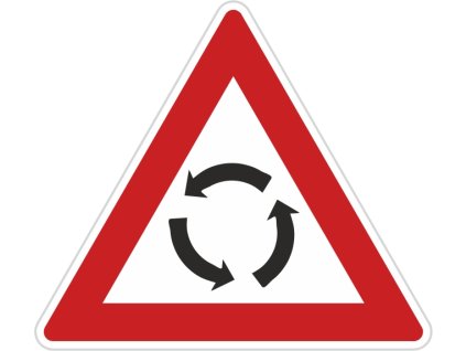 a4-dopravni-znacka-krizovatka-kruhovym-objezdem