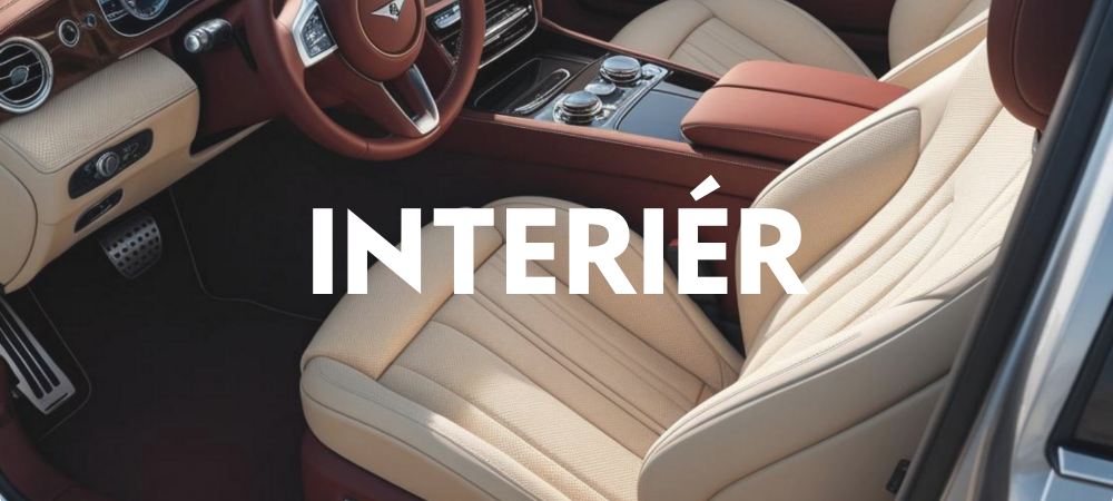 Čisticí a ochranné produkty pro péči o interiér.