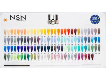 NSN UV-LED Gellac 15 ml – Tabulka 4