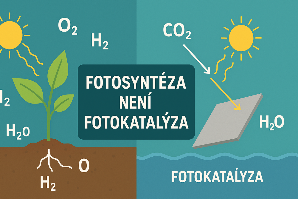 Fotosyntéza není fotokatalýza