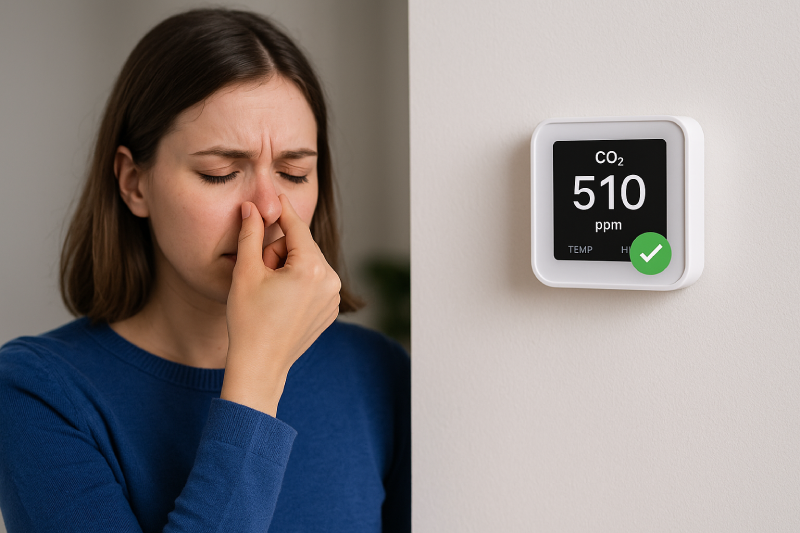 Proč nestačí, CO₂ senzory?