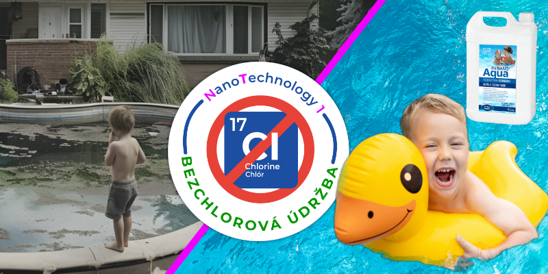 bezchlorová technologie údržby bazénové vody