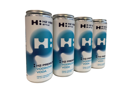 H2 Premium Vodíková voda 20ks  20x 0,33 l