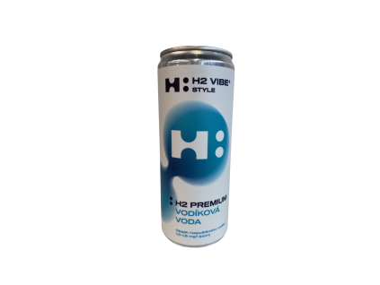 H2 Premium Vodíková voda 1 ks  0,33 l