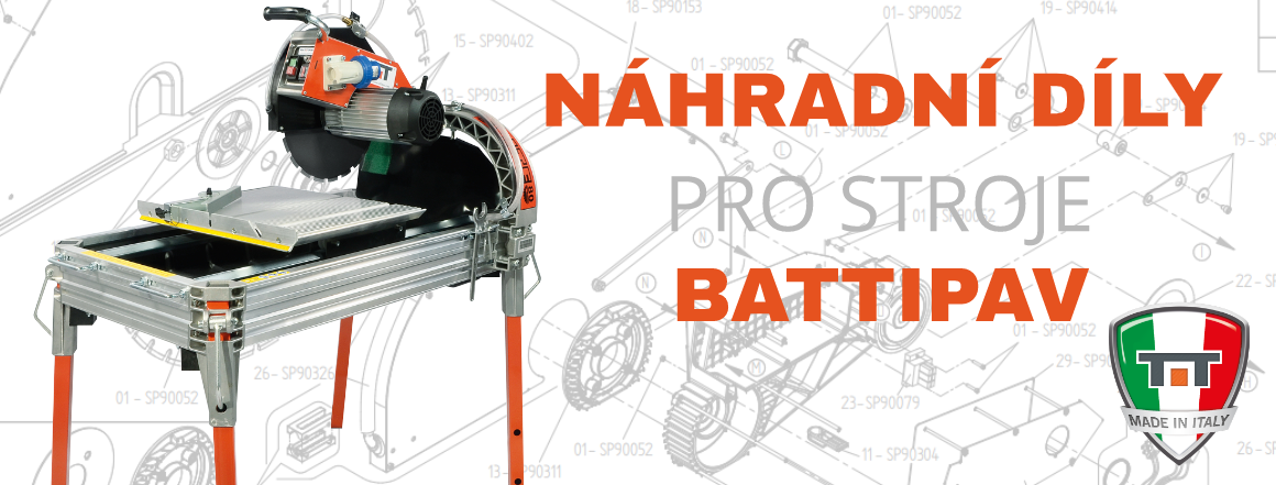 BATTIPAV náhradní díly