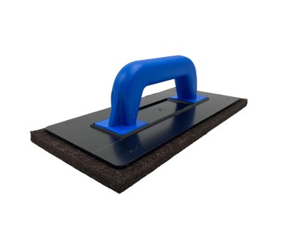 Hladítko plast s černou plstí - 280x140 mm