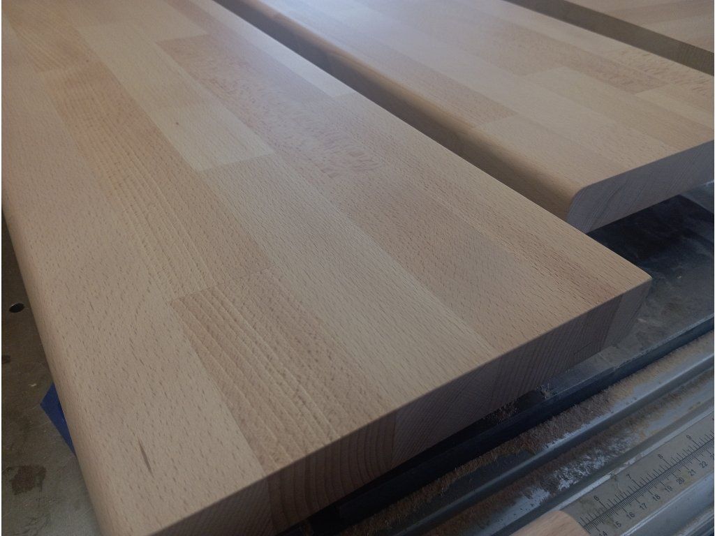 Schodnice/nášlapy - Buk 40mm CINK