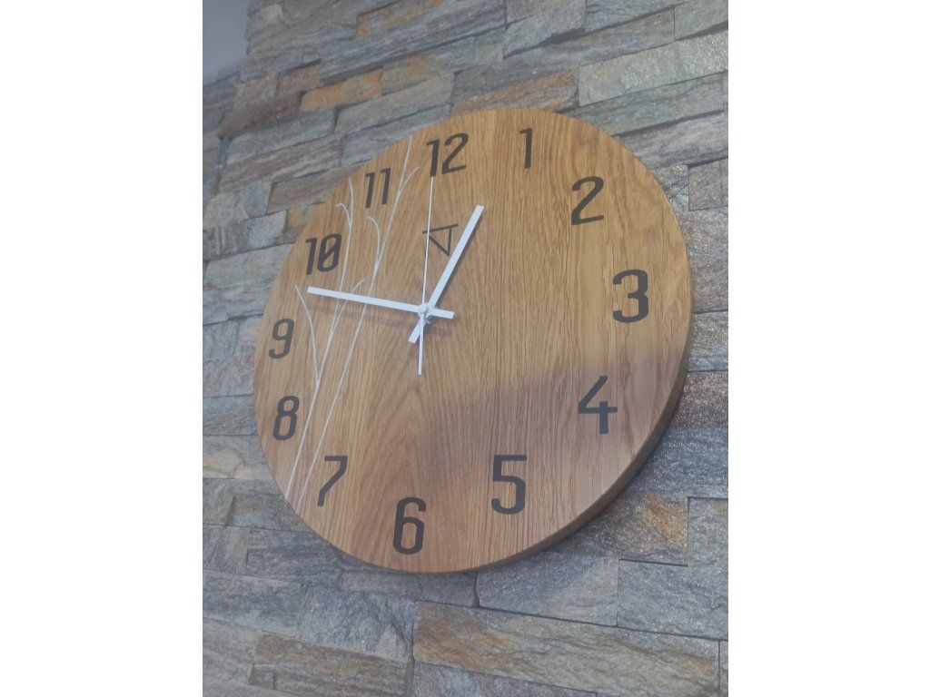 Hodiny - dub 35cm