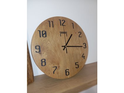 Hodiny dub 35cm