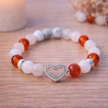 LOVE II – náramek Srdce v proudu