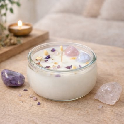 Krystalová svíčka – Hluboké ticho