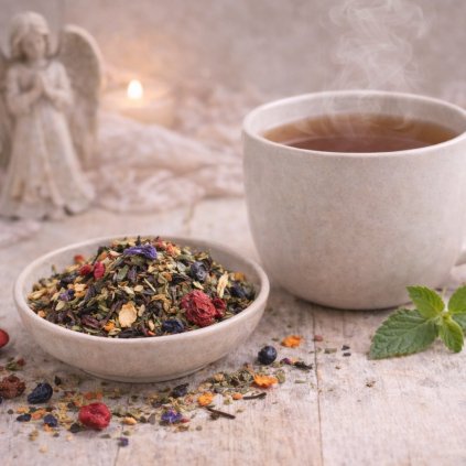 Sypaný čaj – Na andělských křídlech