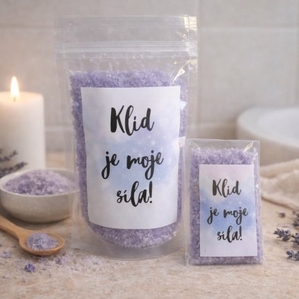 Koupelová sůl – Klid je moje síla