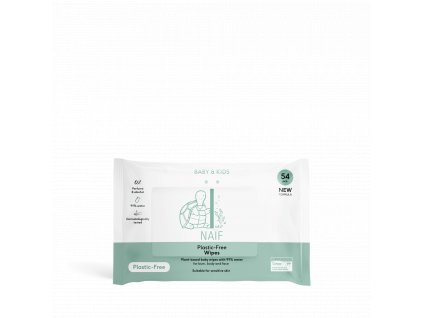NAIF Vlhčené ubrousky pro děti a miminka 54 kusů