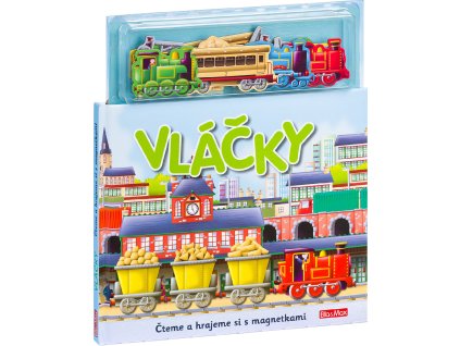 vlacky knizka s magnetkami 142820 16