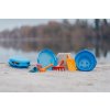 COMPACTOYS Skládací sada na písek 7v1 modrá