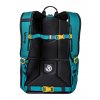 Batoh Meatfly Basejumper, Dark Jade/Black, 22 L + PENÁL ZDARMA