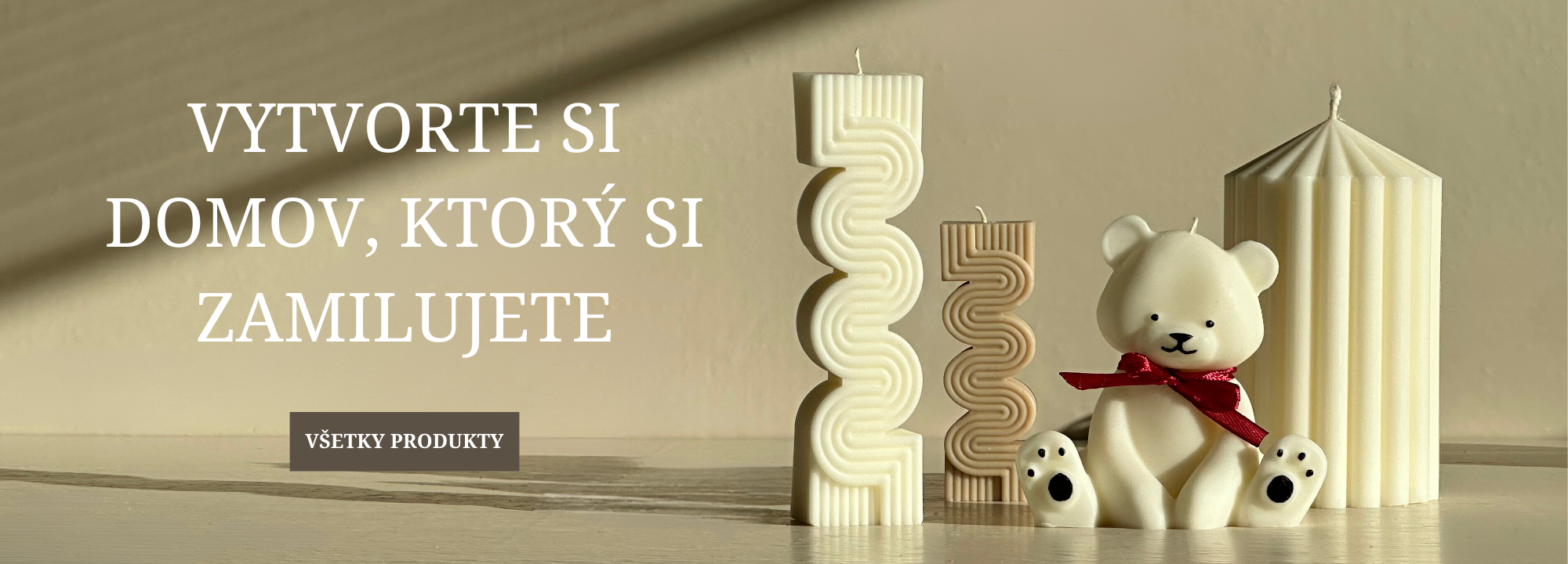 Ručne robené sójové sviečky rôznych tvarov, s jemnou sviežou vôňou. Vytvorte si domov, ktorý si zamilujete.