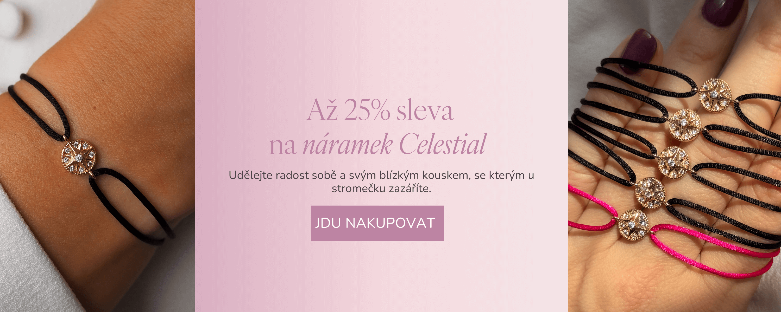 Náramek Celestial - ideální dárek na Vánoce za výhodnou cenu Nufs Design