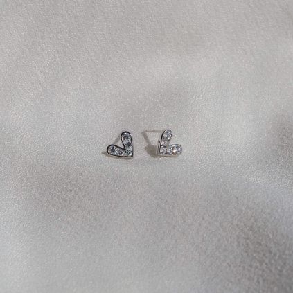 Náušnice Endless mini stříbrné Nufs Design