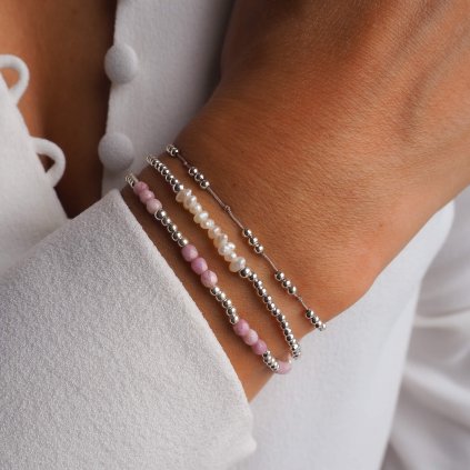 Set náramků Joy ze sterlingového stříbra Nufs Design