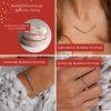Set Bubble Minimal růžovo-stříbrný Nufs Design