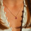 Náhrdelník s pozlaceným srdíčkem Heart na řetízku rose gold filled Nufs Design