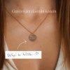 03 ukázka gravírování vlastím textem na personalizované šperky Nufs Design