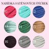 03 Barevná nabídka saténových šňůrek na náramky Nufs Design