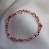 Náramek Full Bubble Shine rose gold filled Nufs Design