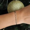 Náramek Bubble Minimal na šňůrce z materiálu gold Filled Nufs Design