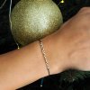 Náramek Bubble Minimal na šňůrce z materiálu gold Filled Nufs Design