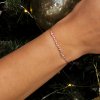 Bubble Minimal náramek na šňůrce je minimalistický náramek pro všechny milovnice rose gold barvy Nufs Design
