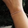 Bubble Minimal náramek na šňůrce je minimalistický náramek pro všechny milovnice rose gold barvy Nufs Design