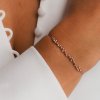 Bubble Minimal náramek na šňůrce je minimalistický náramek pro všechny milovnice rose gold barvy Nufs Design